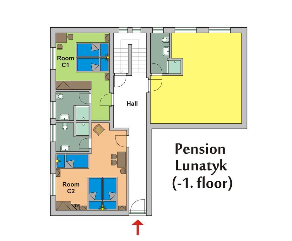 Pension Lunatyk Liptovsky Mikulas Exterior foto